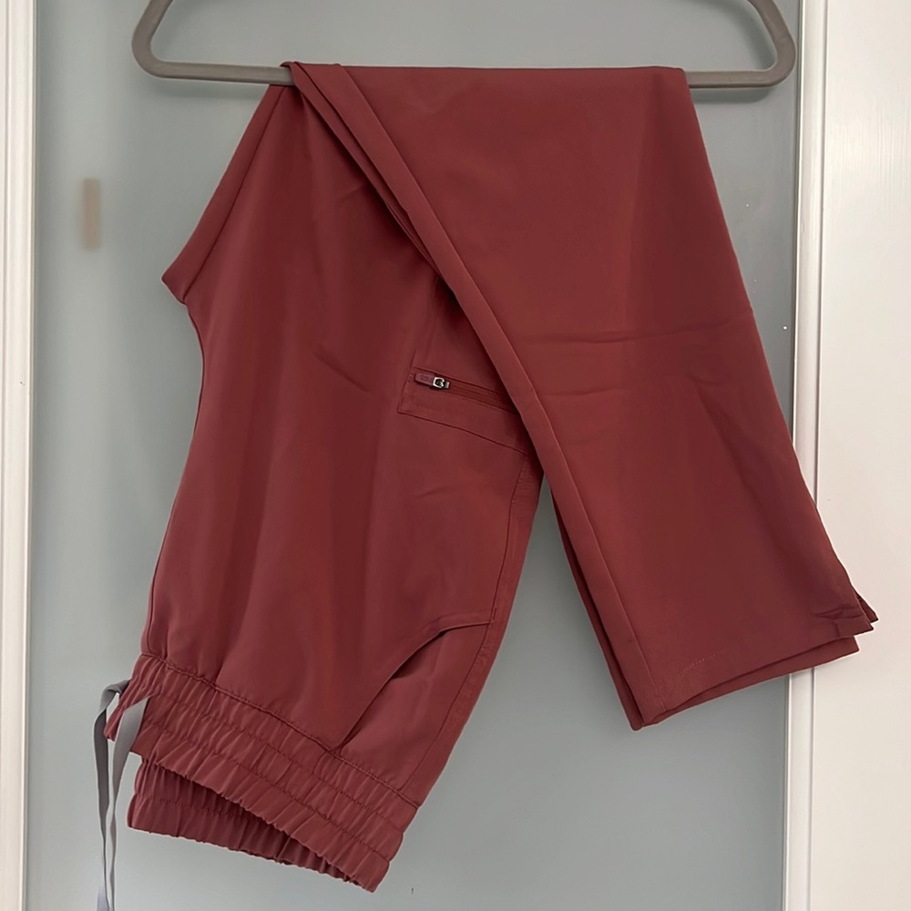 Figs high waisted petite Yola scrub bottoms